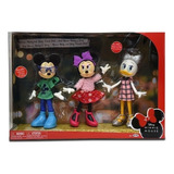 Set De Muñecos Minnie, Mickey Y Daisy