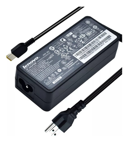 Cargador Original Lenovo 20v 2.25a Usb Punta Cuadrada