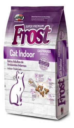 Alimento Frost Super Premium Cat Indoor Para Gato Adulto Sabor Mix En Bolsa De 1.5kg