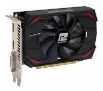 Placa De Video Rx550 4gb Ddr5 Single Fan