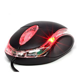 Mouse Mini Usb Alambrico Led