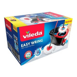 Vileda Easy Wring Mopa Microfibra Balde Centrifugado A Pedal