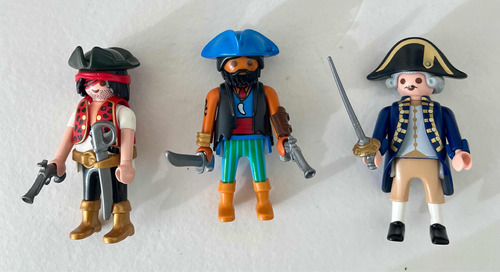 Playmobil Muñecos Piratas Y Soldado