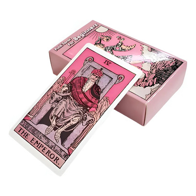 `vp The Rider Waite Oracle Smith Pink Deck 1909 Cartas For