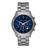 Reloj Michael Kors Slim Runway Chronograph Mk8987 Para Hombr