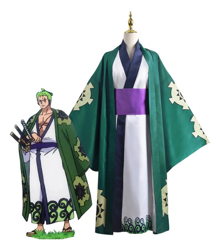 1 Disfraz De Roronoa Zoro De One Piece Cosplay De Trajes De Cosplay