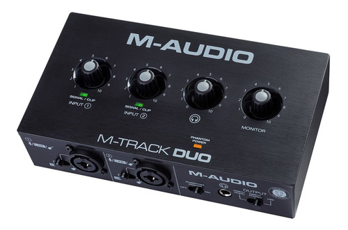 M-audio M-track Duo Interfaz De Audio Usb 2x2 | Envío Gratis