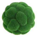 Bola Verde De Hierba Con Imitación De Musgo, 20 Cm, Para Dec