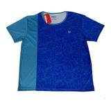 Remera Tenis Wilson Mujer Original Estampada Padel Running 