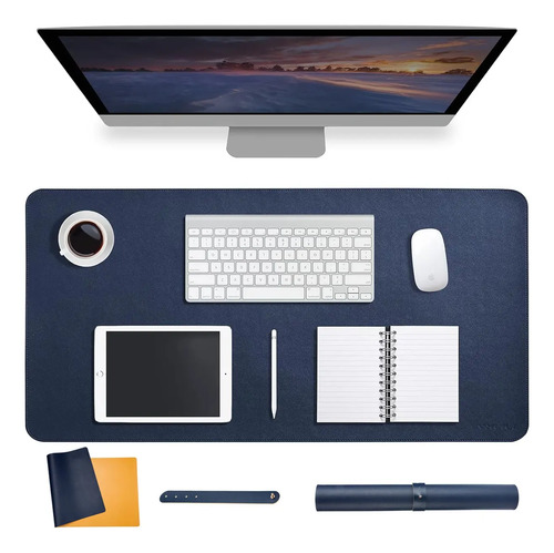 Mouse Pad Tapete Para Escritorio Dos Colores 80x40cm Office