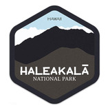 Pegatina Del Parque Nacional Haleakala (3 )