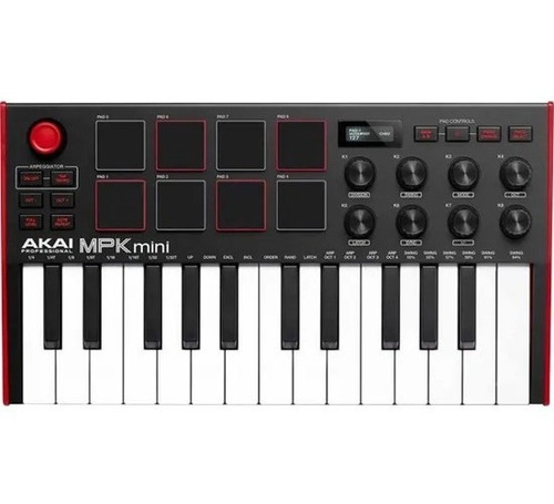 Controladora Akai Mpk Mini Mk3 C/ Nf E Garantia 1 Ano 