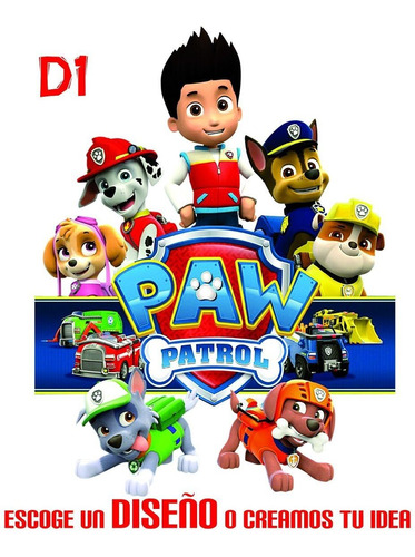 Vinilo Decorativo Niños Para Decorar Paw Patrol En Oferta