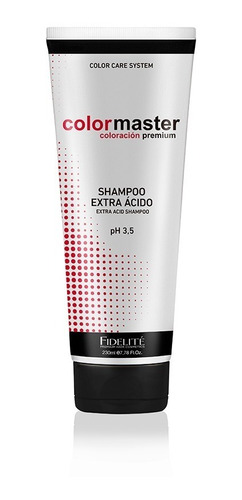 Fidelité Shampoo Extra Ácido Colormaster X 230 Ml. 