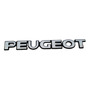 Insignia Emblema Baul Peugeot 206 207 407 Partner Cromada  Peugeot Partner