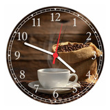 Relógio De Parede Padarias Pães Cozinhas Café 30 Cm Q004