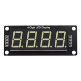 Placa Led De 0.56 Pulgadas, Controlador Tm1637, 4 Dígitos Mí