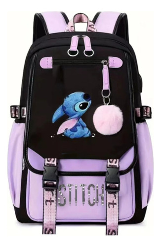 Mochila Starcraft Baby Stitch New Campus