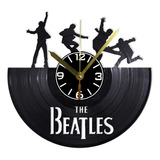 Reloj Pared Disco Vinilo Acetato Decoración The Beatles 07