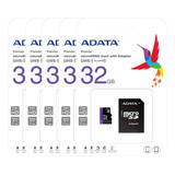 Kit 5 Tarjetas De Memoria Adata Ausdx64guicl10-ra1 Premier