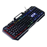 Teclado Alambrico Gaming Rgb V5 Banda