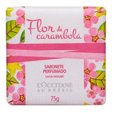 Sabonete Perfumado Flor De Carambola 75g Loccitane Au Bresil