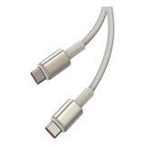 Baseus - Cable Usb C, 100 W Pd 5a Qc 4.0 De Carga Rápida