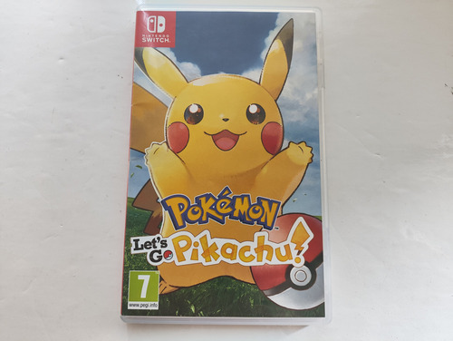 Juego Fisico De Nintendo Switch Pokemon Let's Go Pikachu