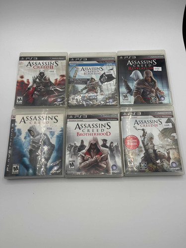 Assassin's Creed 6 Playstation 3 Ps3 Juegos Lote