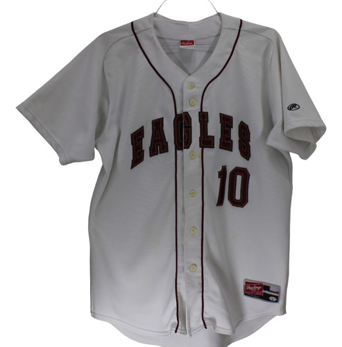 Camisa De Baseball, Eagles, Marca Rawlings, N. 10