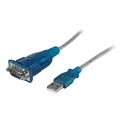 Adaptador Startech Icusb232v2 Usb A - Db9 Rs232 Serial Negro Color Azul | Meses sin interés