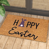 Capacho De Páscoa M Carpet Easter Eggs Rabbit Entryway From