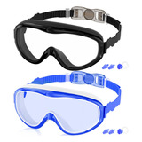 2 Gafas P/ Nadar Cooloo Anti Niebla, Protección Uv, Mod. L