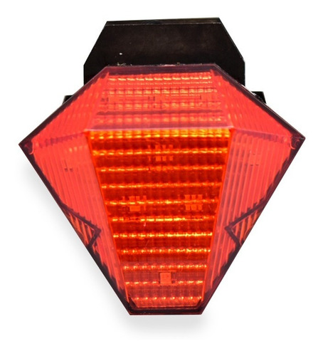 Calavera Stop Led Trasera Universal Para Moto