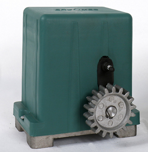 Motor De Portón Residencial Brumec Liebre 450 220v 50hz Color Verde Oscuro