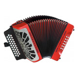 Hohner Compadre A48241 Acordeón Diatónico Sol-do-fa C/ Funda