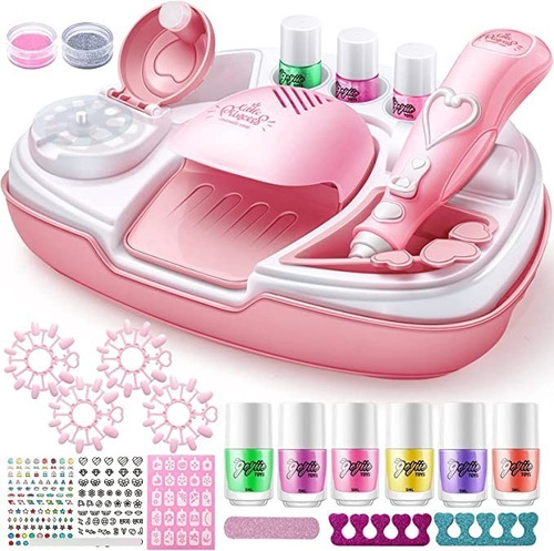 Juego De Esmaltes De Uñas Para Niñas 6 Piezas