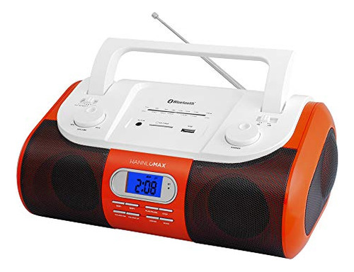 Radio Portátil Hannlomax Hx-509r Bluetooth, Usb/sd, Aux-in