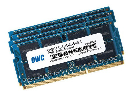 Owc 24gb Ddr3 1333 Mhz So-dimm Memory Kit (2 X 4gb + 2 X 8gb