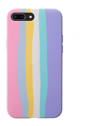 Funda Rainbow Colores Para iPhone 7 8 Se 2020 12 13 Pro Max