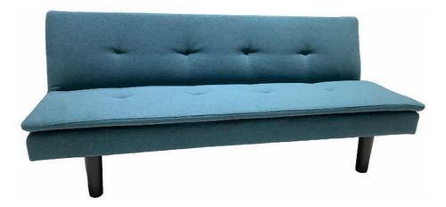 Futon Cama Color Azul 170x77x70