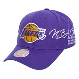 Gorra Mitchell & Ness La Lakers Champ Wrap Pro