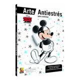 Mandala Libro Colorear Mickey Disney Arte Antiestres