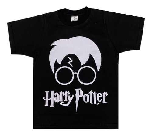 Camiseta Camisa Infantil Harry Potter 100% Algodão