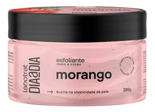 Creme Esfoliante Corpo E Rosto Morango Labotrat Tipo De Pele Normal