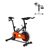 Bicicleta De Spinning Athletic 400bs Mg + Mini Bike Plegable