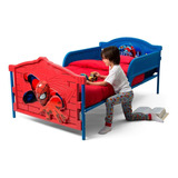 Cama Individual Spiderman Marvel 3d Hombre Araña