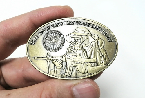 Moneda Militar, Buzos Tácticos, Navy Seals Us Navy