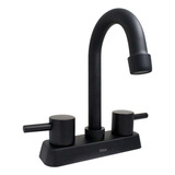 Mezcladora Tipo Bar 4066.2 Dica Negro Mate 4'' Lavabo Baño 