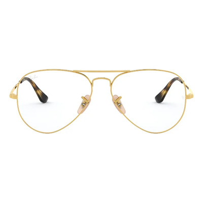 Lentes Oftálmicos Aviator Dorado Ray-ban Vista Rx64892500 58 | Meses sin interés